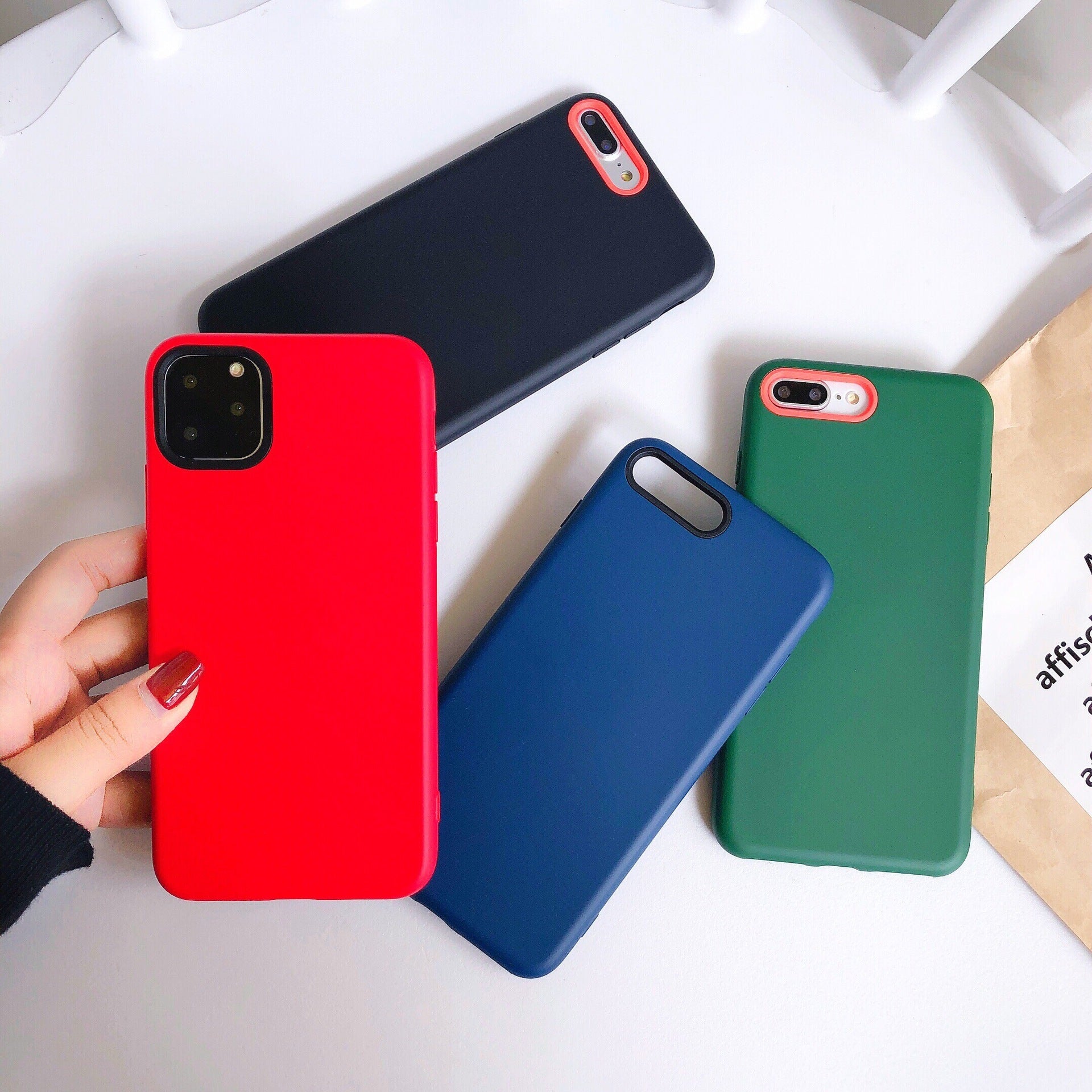 Mobile phone case hits macaron Mobile phone case hits macaron